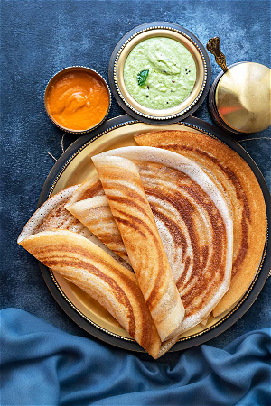 Plain Dosa (2 stuks)