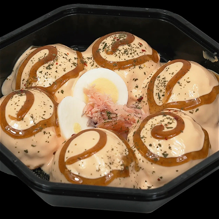 Zalmslaatje 6 bolletjes