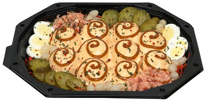 Zalm salade 15 bolletjes