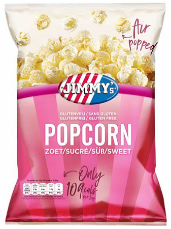 Jimmys popcorn zoet