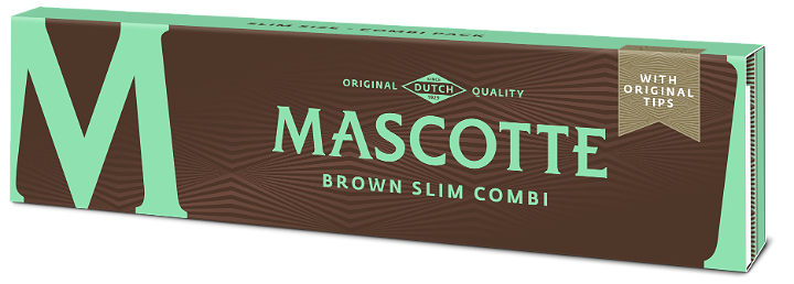 Mascotte Brown Slim Combi with original tips