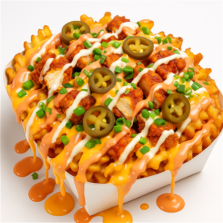 Golden crunch loaded fries (Small)