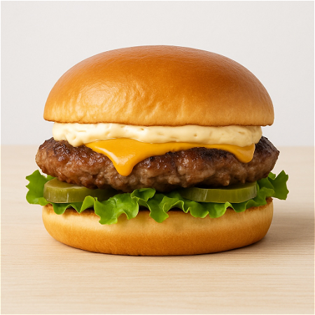 Truffle smash burger