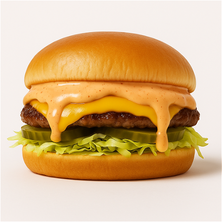 Cocktail smash burger