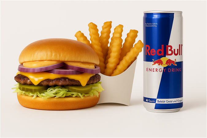 Drip smash burger menu