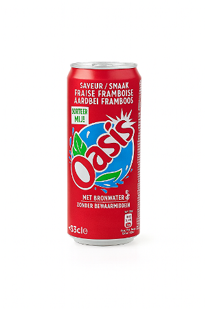 Oasis Aardbei Framboos 330ml