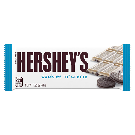 Hershey's Bar Cookies & Cream 