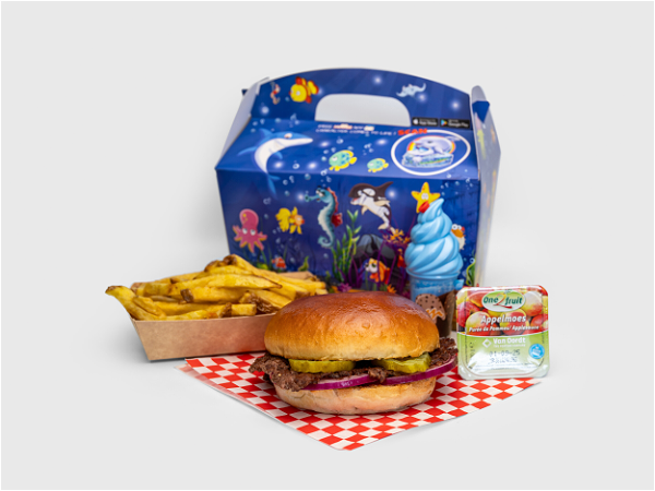 Kids Meal Smash Burger