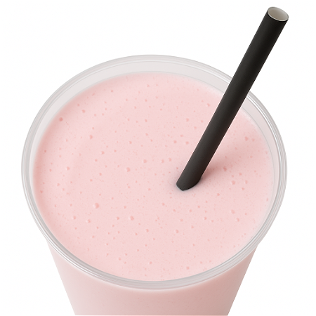 Milkshake aardbei 400ml