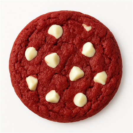 Red velvet cookie