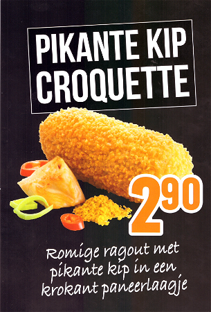 pikante kip kroket