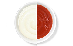 Beker speciaal ketchup