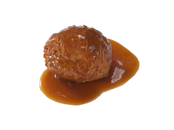 Balletje gehakt uit de jus