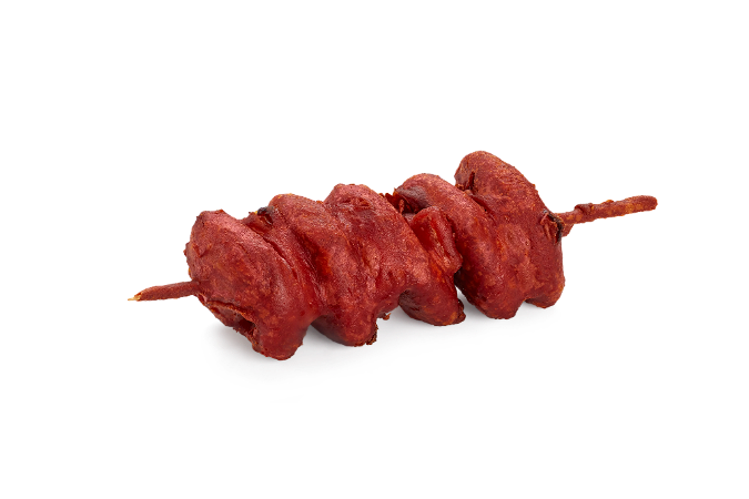 Grizzley met pindasaus