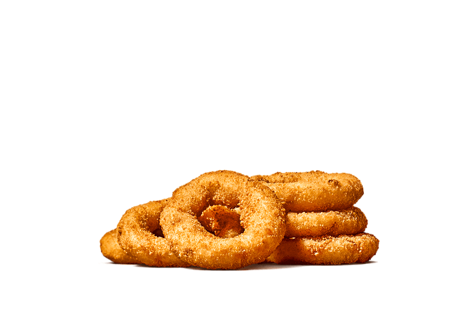 Uienringen met knoflooksaus