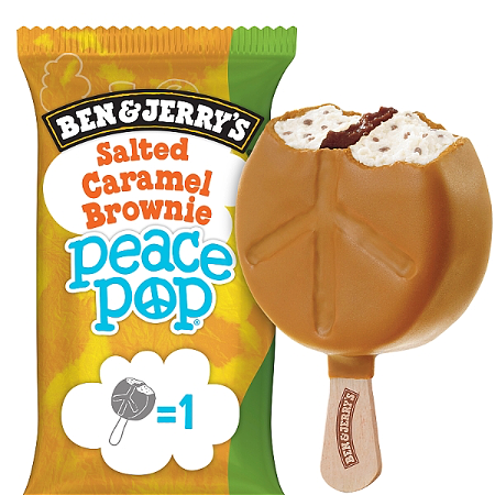Peace pop caramel