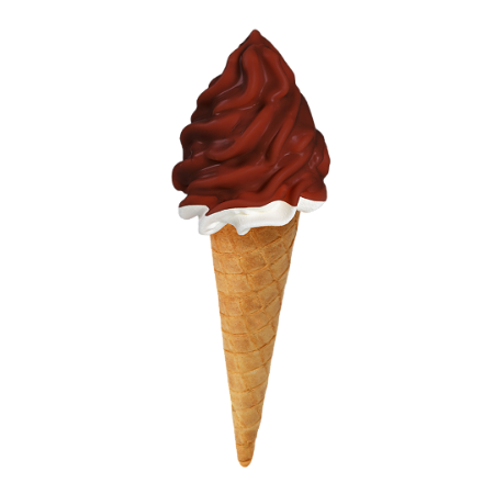 Warm Chocolade oublie klein