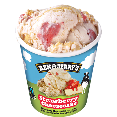 Ben & Jerry's strawberry cheesecake 465ml