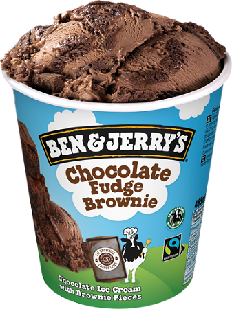 Ben & Jerry's chocolate fudge brownie 465ml