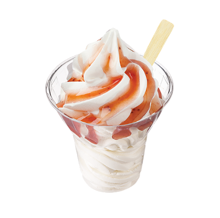 Sundae aardbei