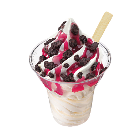 Sundae extra kersen oreo