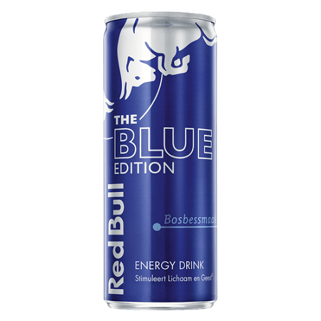  Red Bull Energy drink blue edition