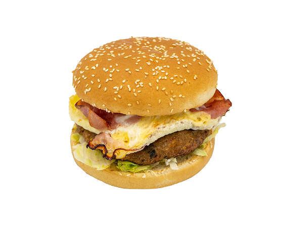 Broodje Hamburger Ommele Super