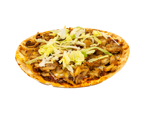 Kleine Turkse Pizza Kip Doner