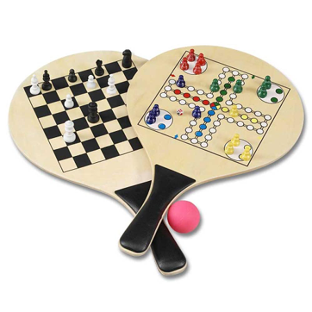 Beachbal set met spelletjes