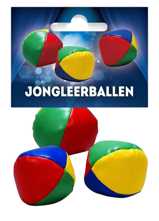 3 jongleer ballen