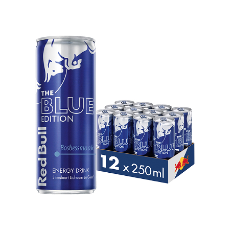 Red bull Bosbessen