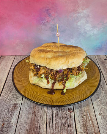 Broodje Pulled Chicken