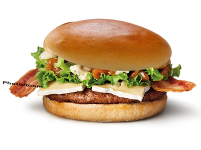 Brie Bacon burger