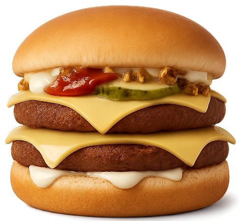 Br. Double Cheesy Burger