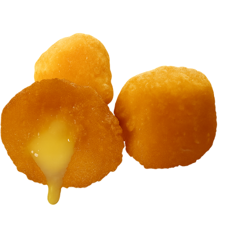 Ronde kaas-bites