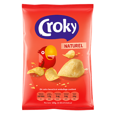 Zakje chips naturel