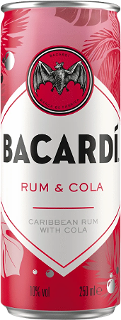 Bacardi Rum & Coke Blikje