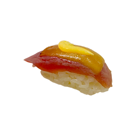 Flamed Tuna Cheese Nigiri