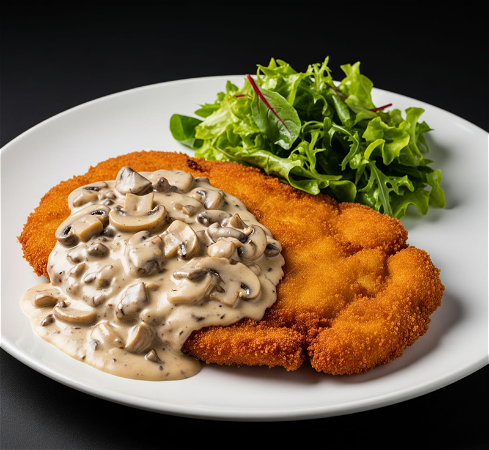 Jaeger schnitzel