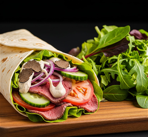 Wrap carpaccio