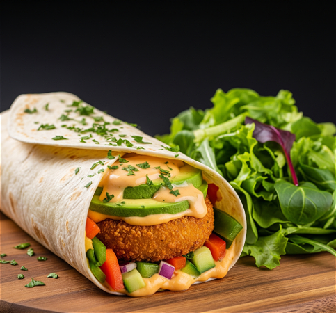 Veggie burrito