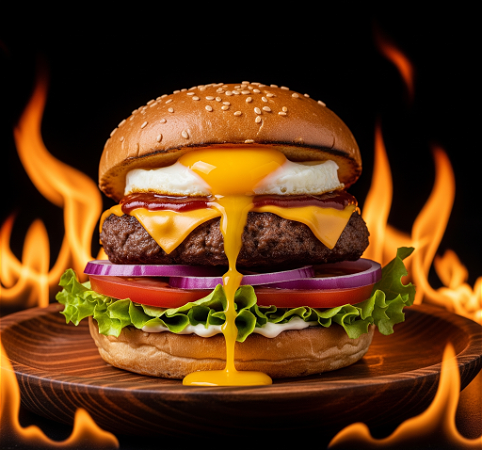 Classic Irish Angus burger