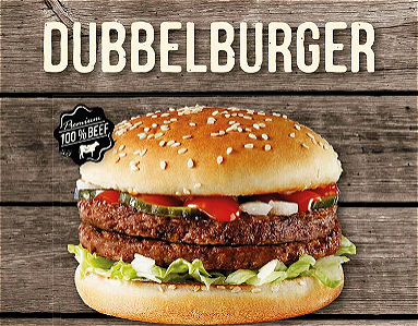 Hamburger dubbel﻿