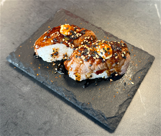 Flamed Beef Nigiri