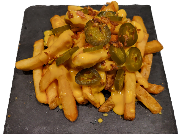 Cheese jalapenos fries