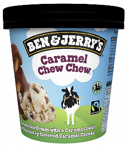 Ben & Jerry Caramel chew chew (465ml)