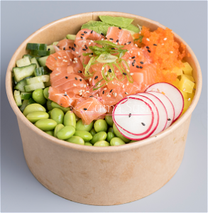 Salmon bowl