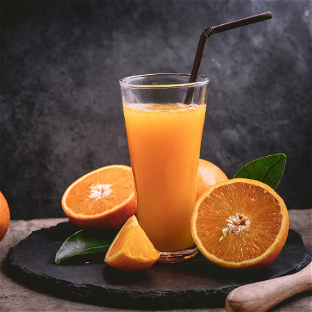 Versgeperste jus d'orange