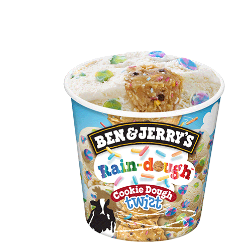 Ben & Jerry's Rain-dough Cookie Dough Twist 465ml