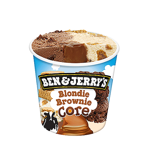 Ben & Jerry's  Blondie Brownie Core 465ml